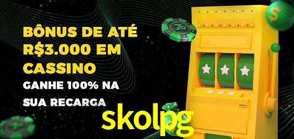 skolpg melhor bônus de depósito
